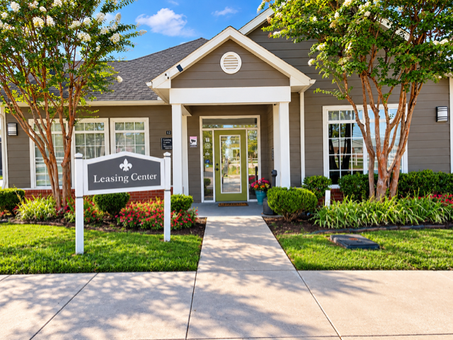 Leasing office exterior