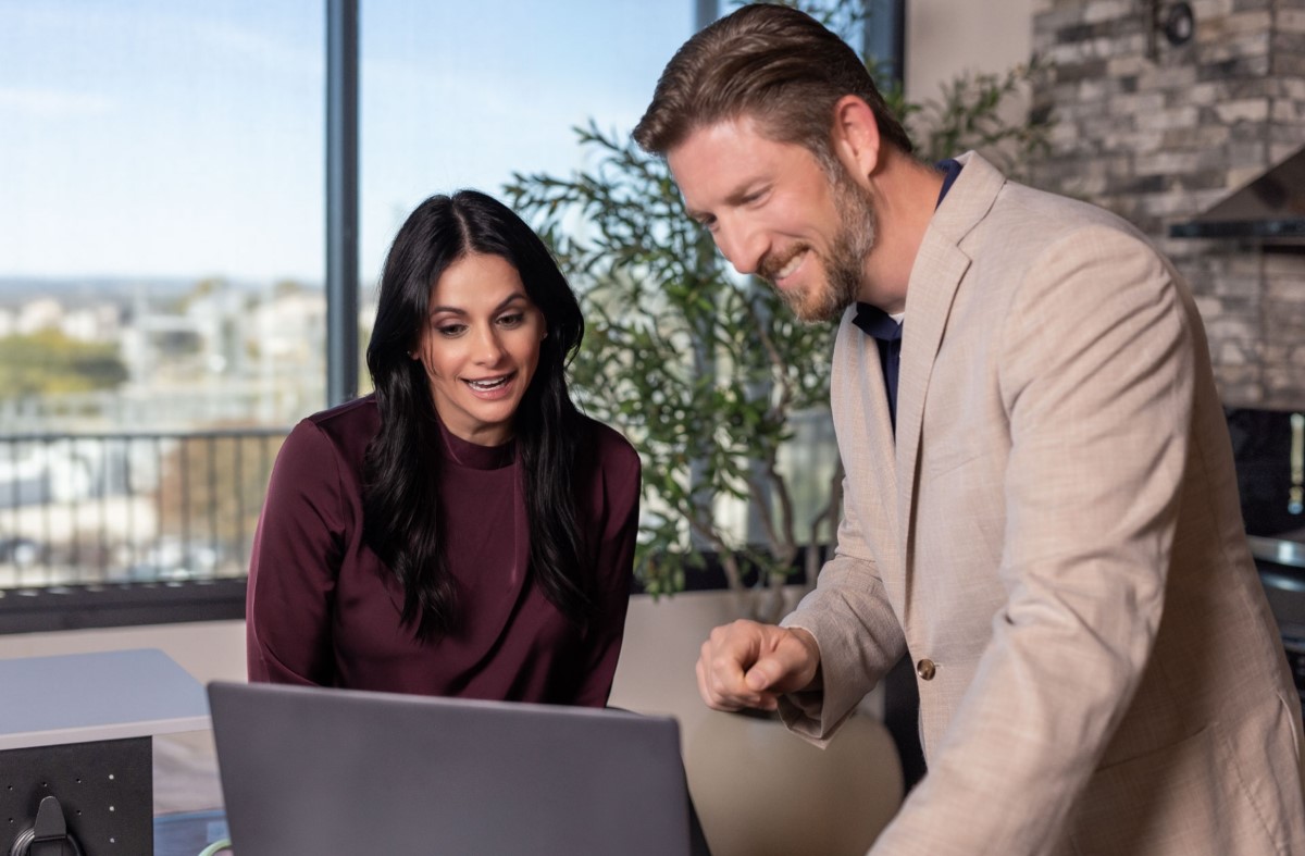 Tiffini Stratton, DDS, and Adam branch, NP