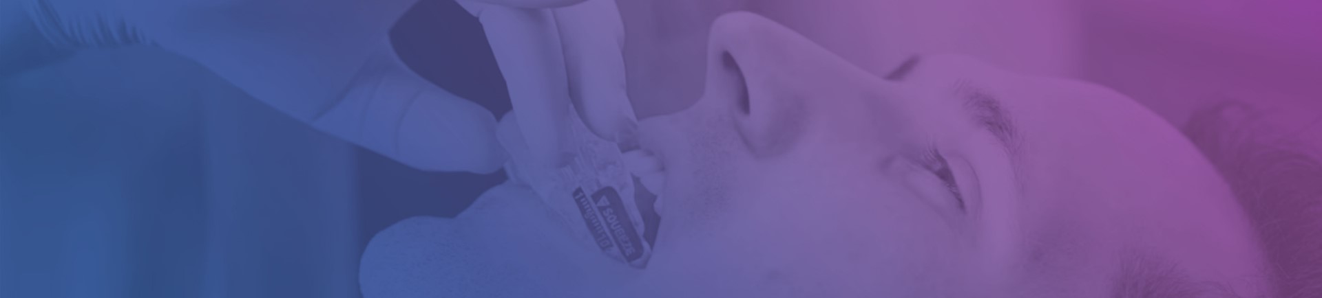 A patient getting an oral appliance fitted