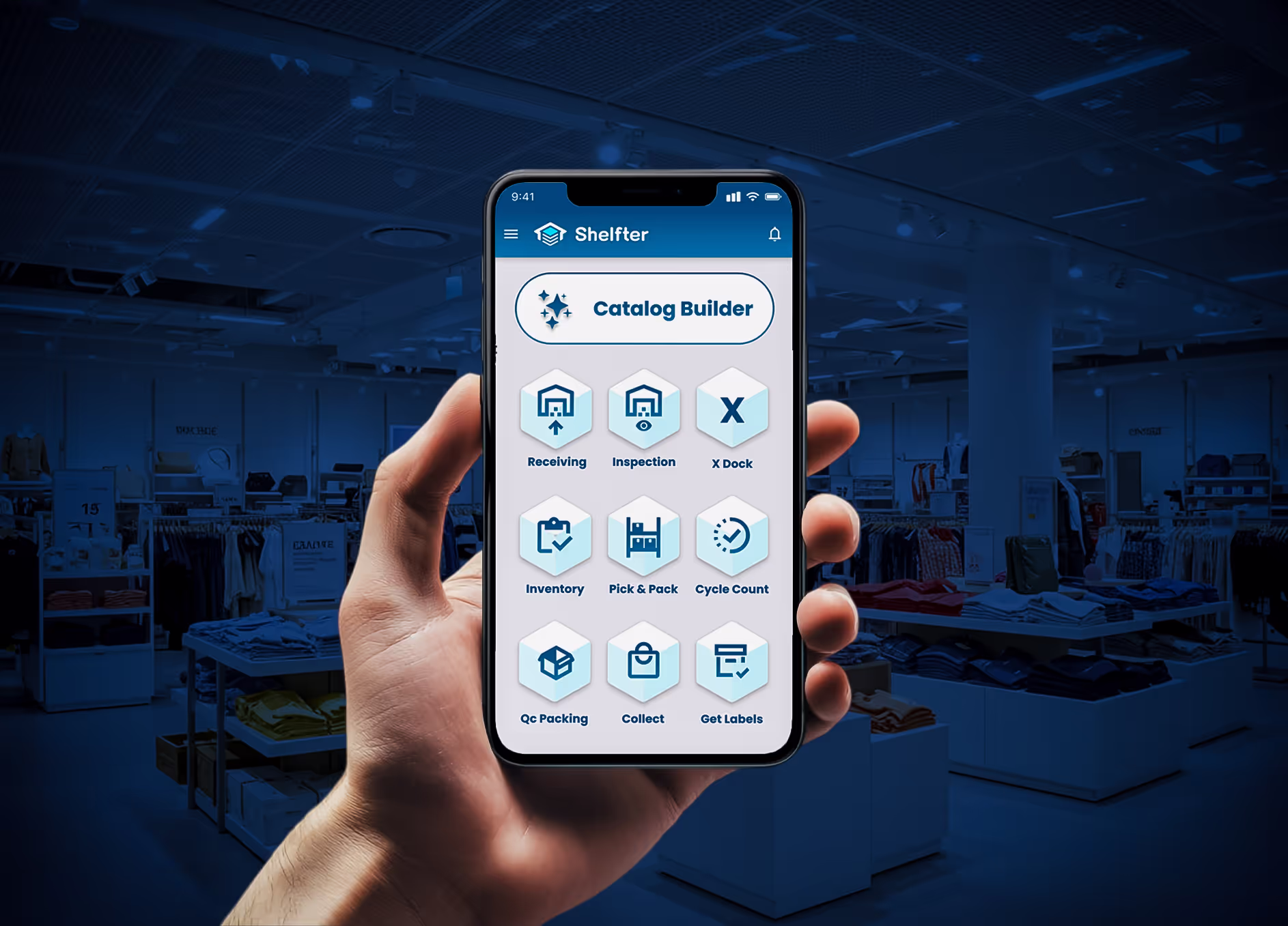Shelfter inventory management system app 91