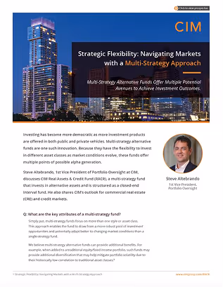 Strategic Flexibility: Navigating Markets with a Multi-Strategy Approach