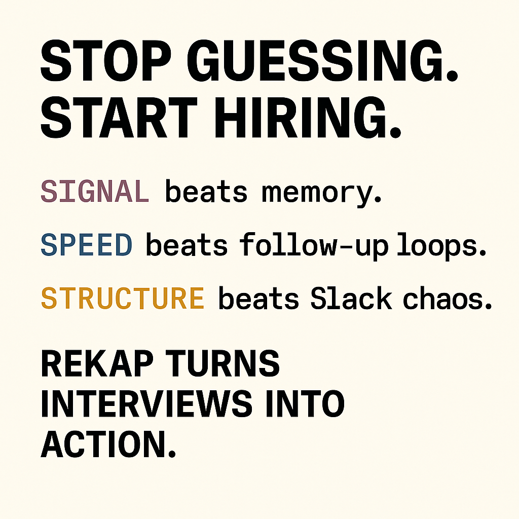 Stop Guessing and Star Hiring