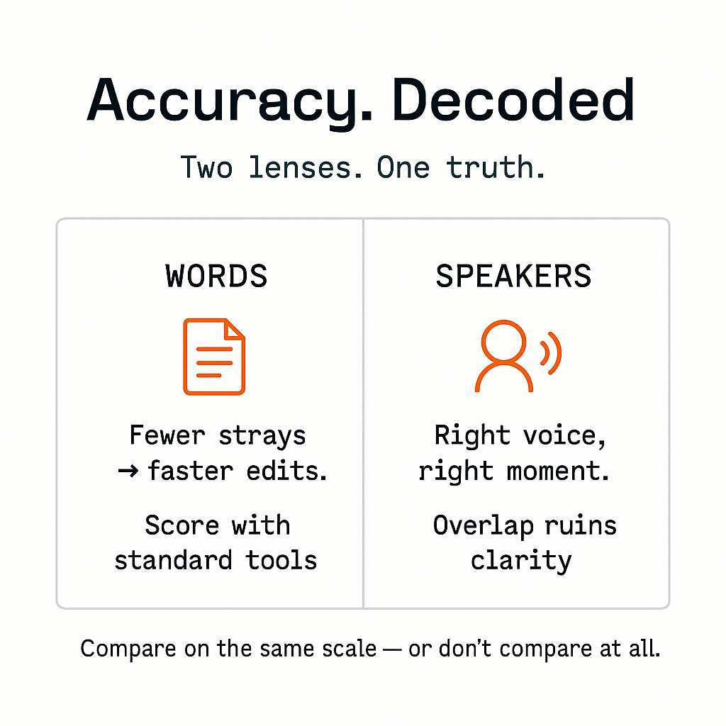 How Accuracy is Measured