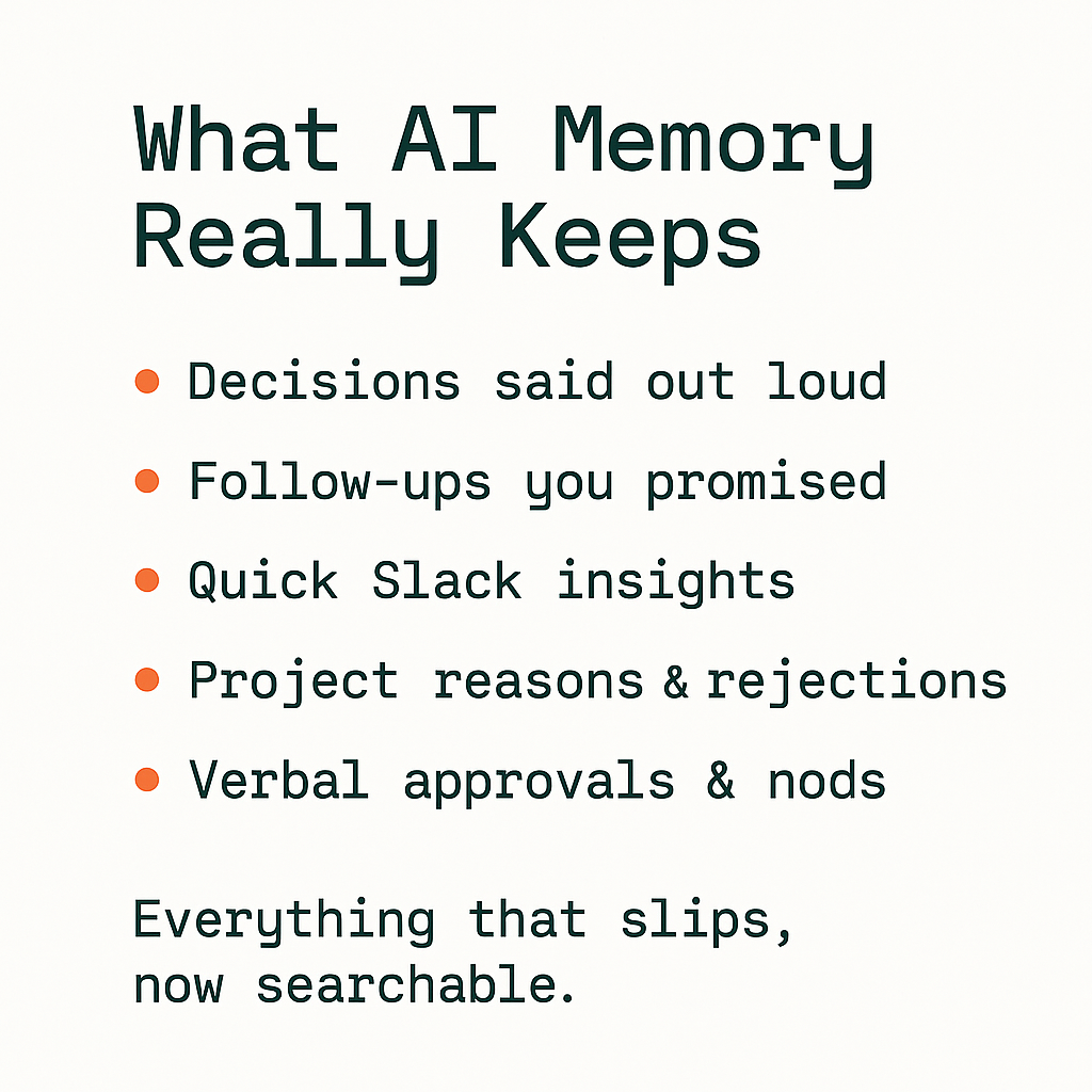 How AI Makes Memory Searchable