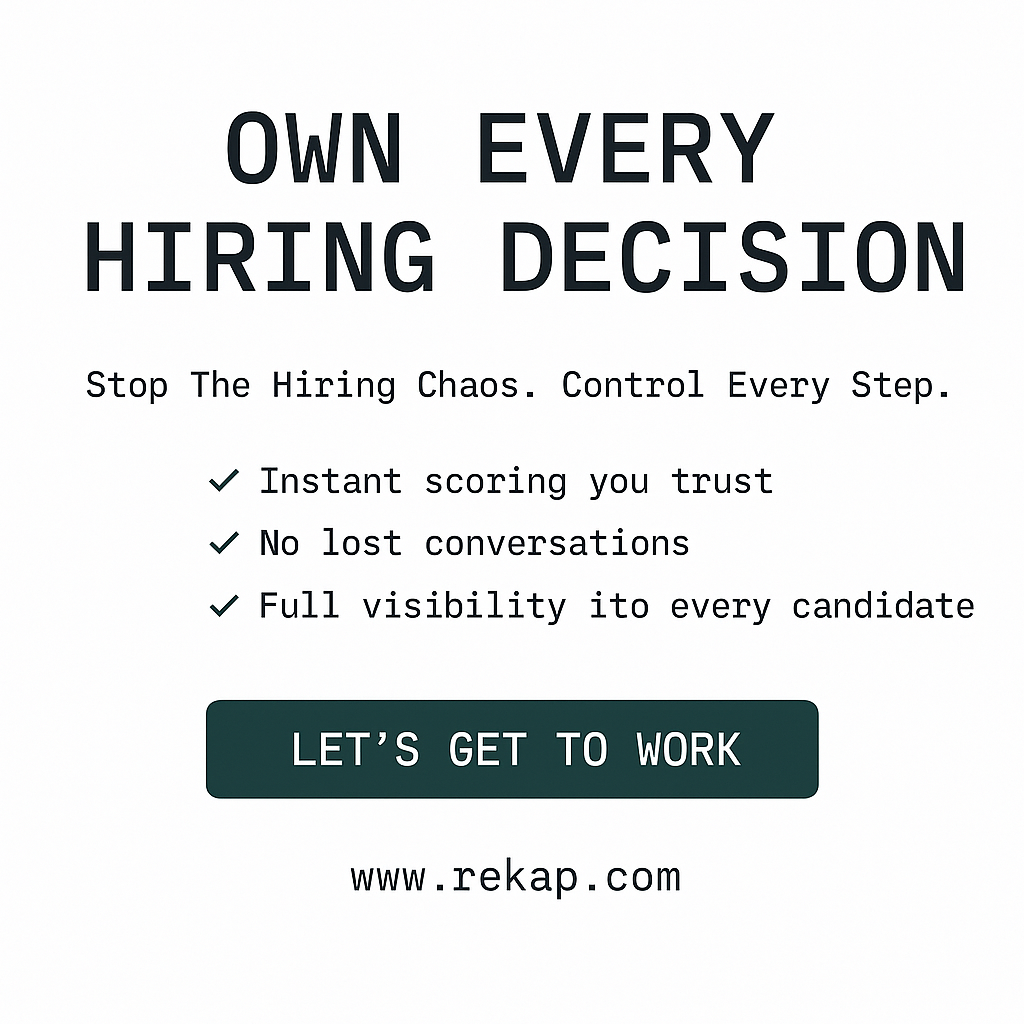 Take Ownership Of Your Hiring