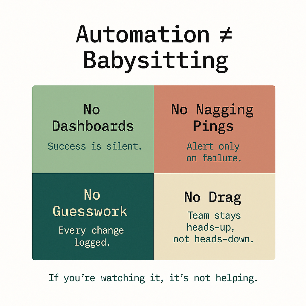 Maintaining Autonomy