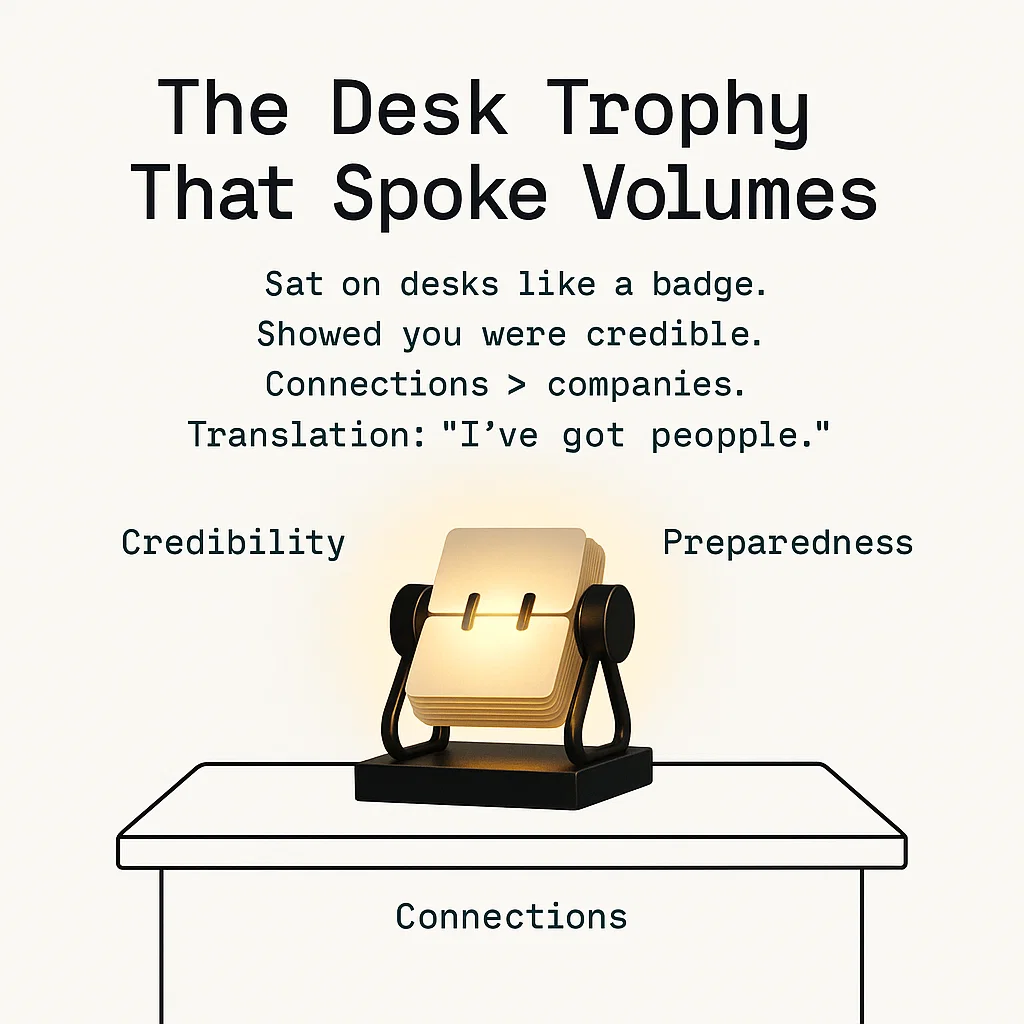 The Rolodex as Culture 