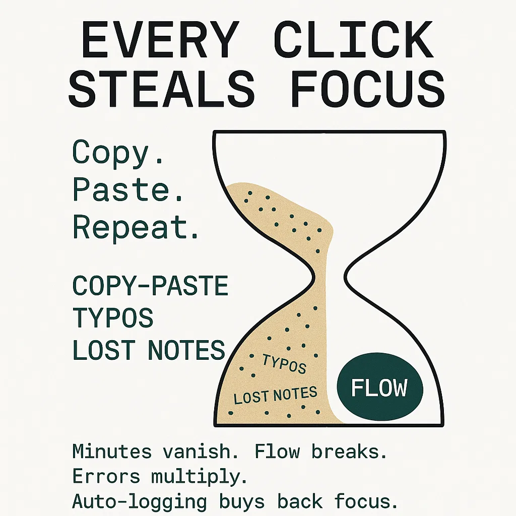 Wasted Time With Manual Entry