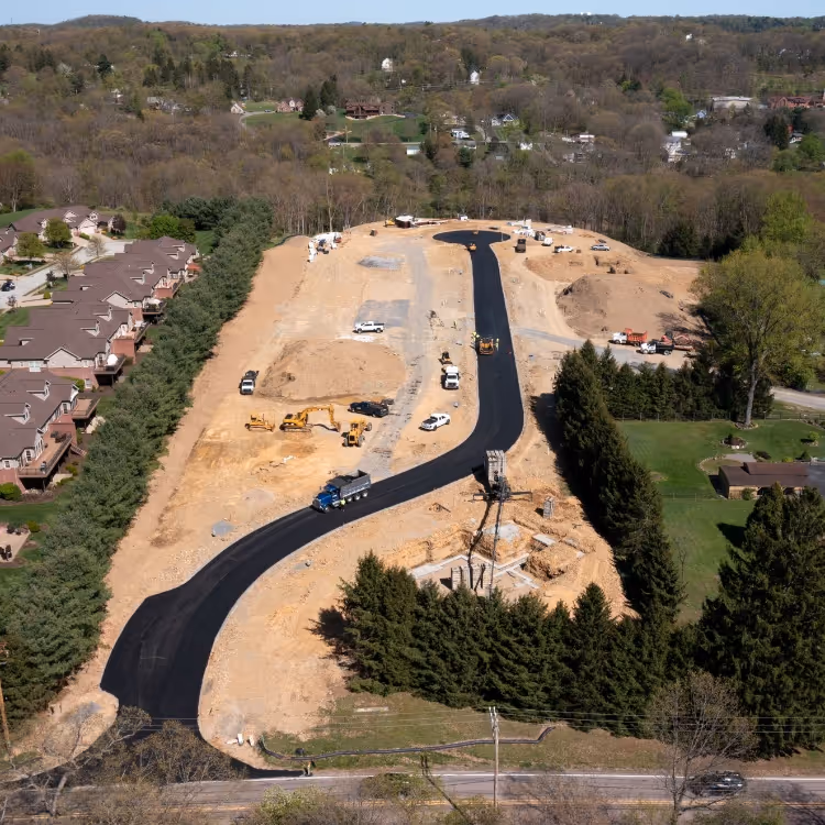 Four Seasons community overhead image