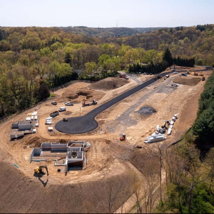 Drone image of Four Seasons community