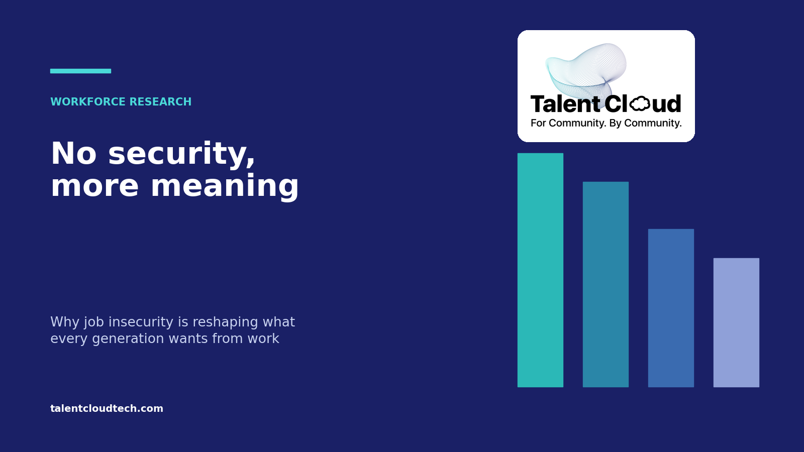 No security, more meaning: why job insecurity is reshaping what every generation wants from work