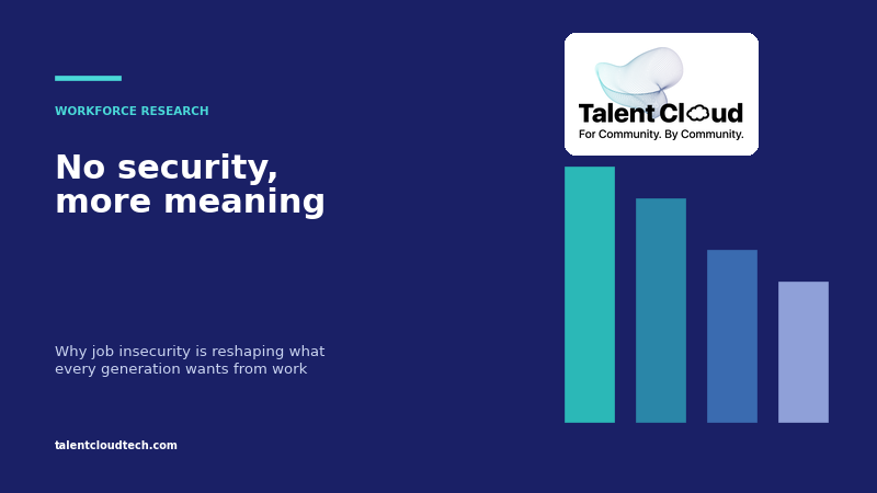 No security, more meaning: why job insecurity is reshaping what every generation wants from work