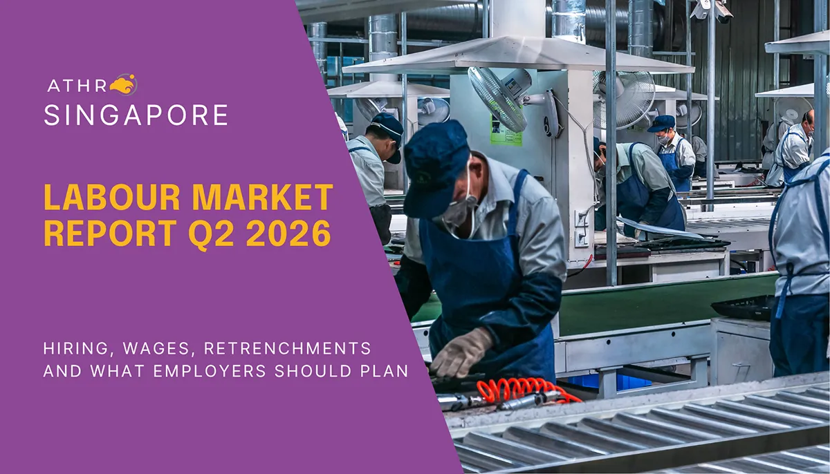 asian workers in a modern manufacturing facility symbolizing Singapore's tech labor market