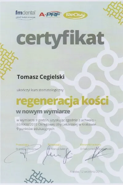 Tomasz-Cegielski-Certificate-Dental-Course-FMDental