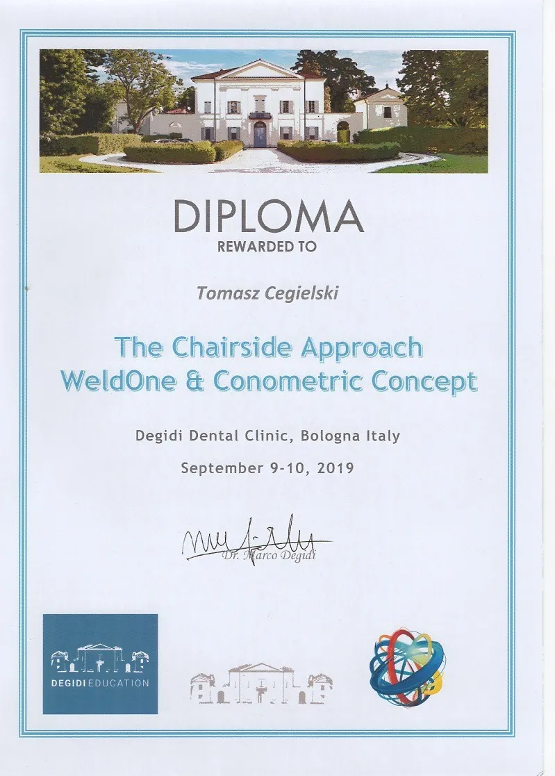 tomasz-cegielski-certyficate-degidi-dental-clinic