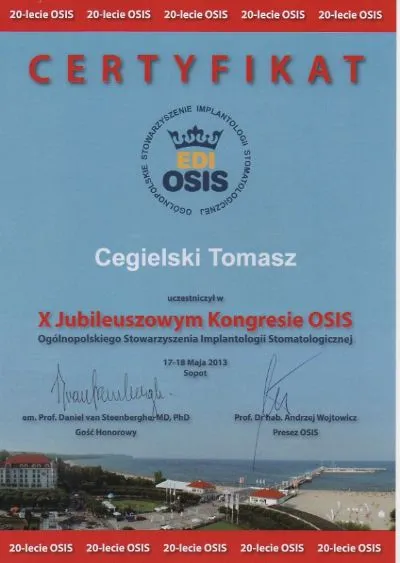 tomasz-cegielski-certyfikat-kongres-osis