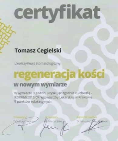 tomasz-cegielski-certificate-bone-regeneration-in-a-new-dimension