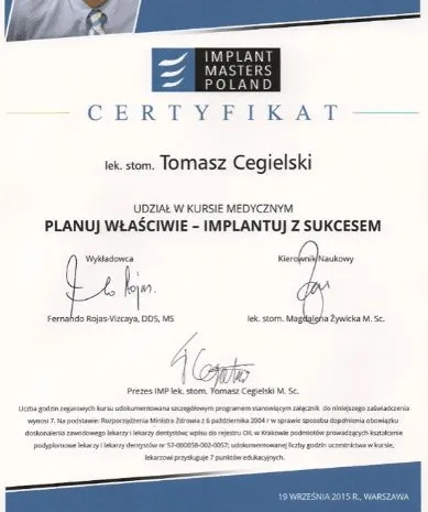 tomasz-cegielski-certyficate-implant-masters-poland