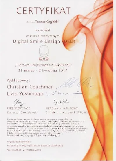 tomasz-cegielski-certyficate-pase-dsd