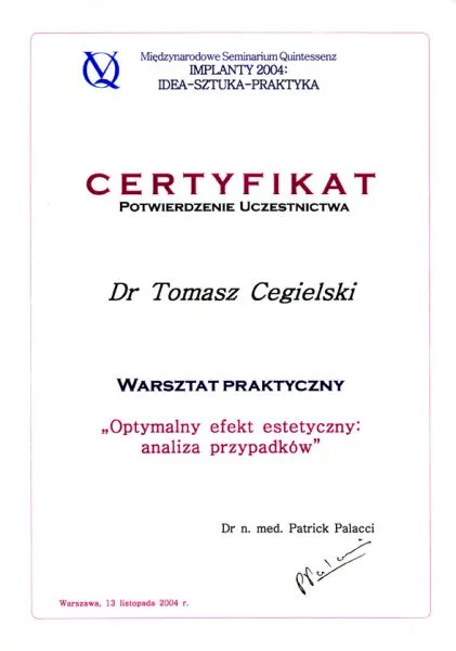 tomasz-cegielski-certificate-optimal-aesthetic-effect