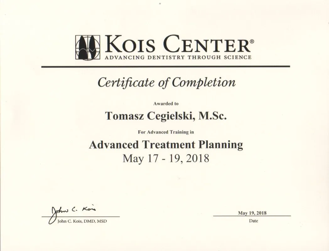 kois-center-snp-certyficate