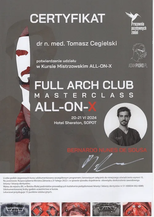 all-on-x-certificate