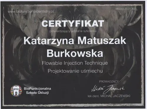 Katarzyna-Matuszak-Burkowska-certificate-stomatologia-na-podzamczu-6