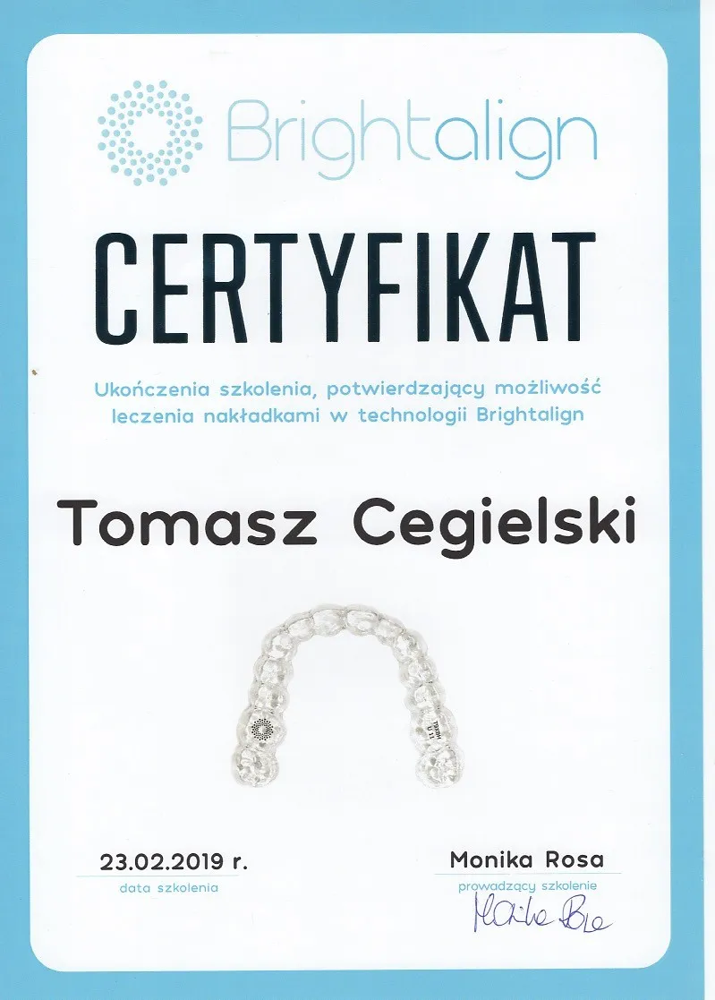certificate-dentist-szczecin-brightaling