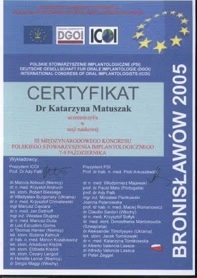 Katarzyna-Matuszak-Burkowska-certyficate-implantology-14