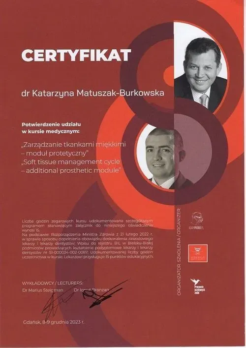 Katarzyna-Matuszak-Burkowska-certyficate-implantology-4