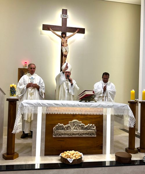 Missa ianuguração igreja N.S.Fátima