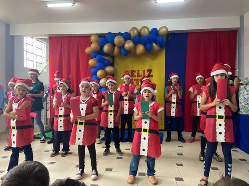 Comemoração natalina Escola Galileu Gaia