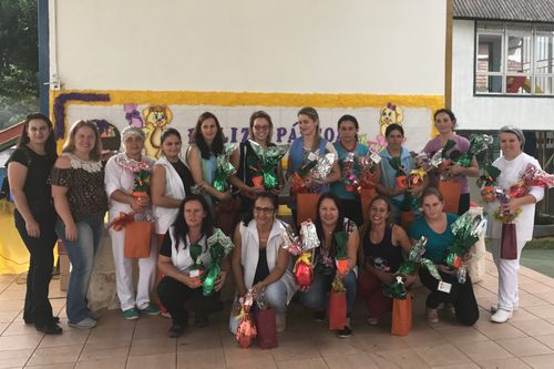 Professoras da escola