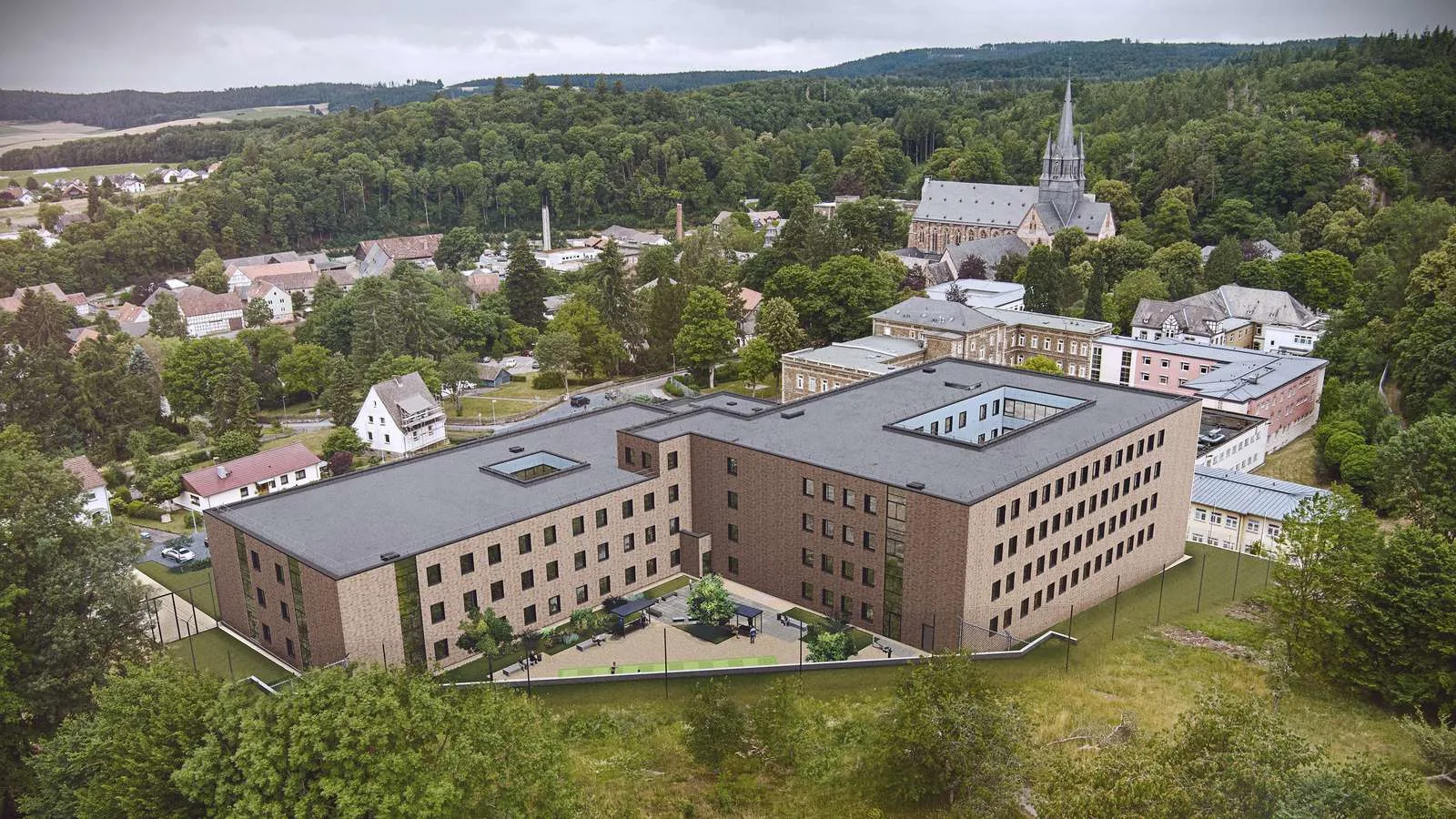 Die Vitos Klinik in Haina — SOLOMON BAU