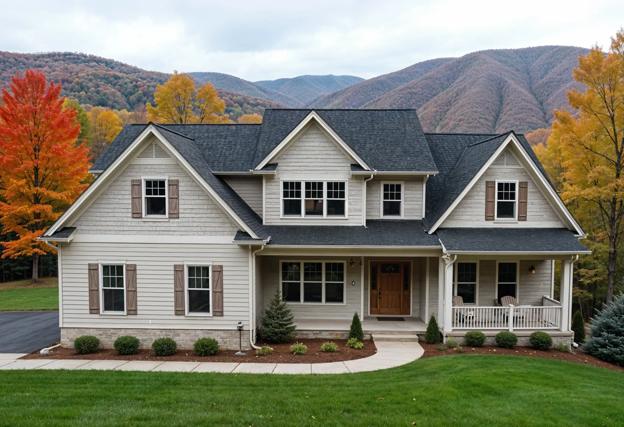 New West Virginia home featuring fiber cement siding with strong weather resistance.
