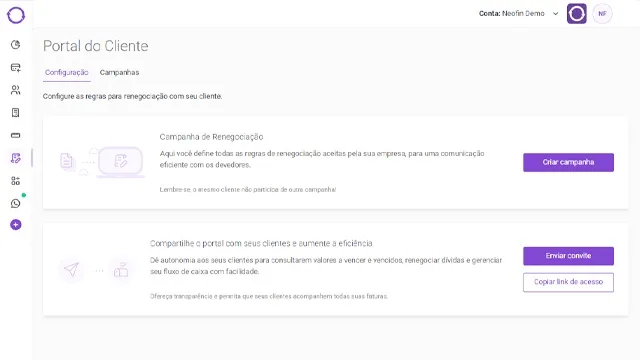 Portal de renegociação