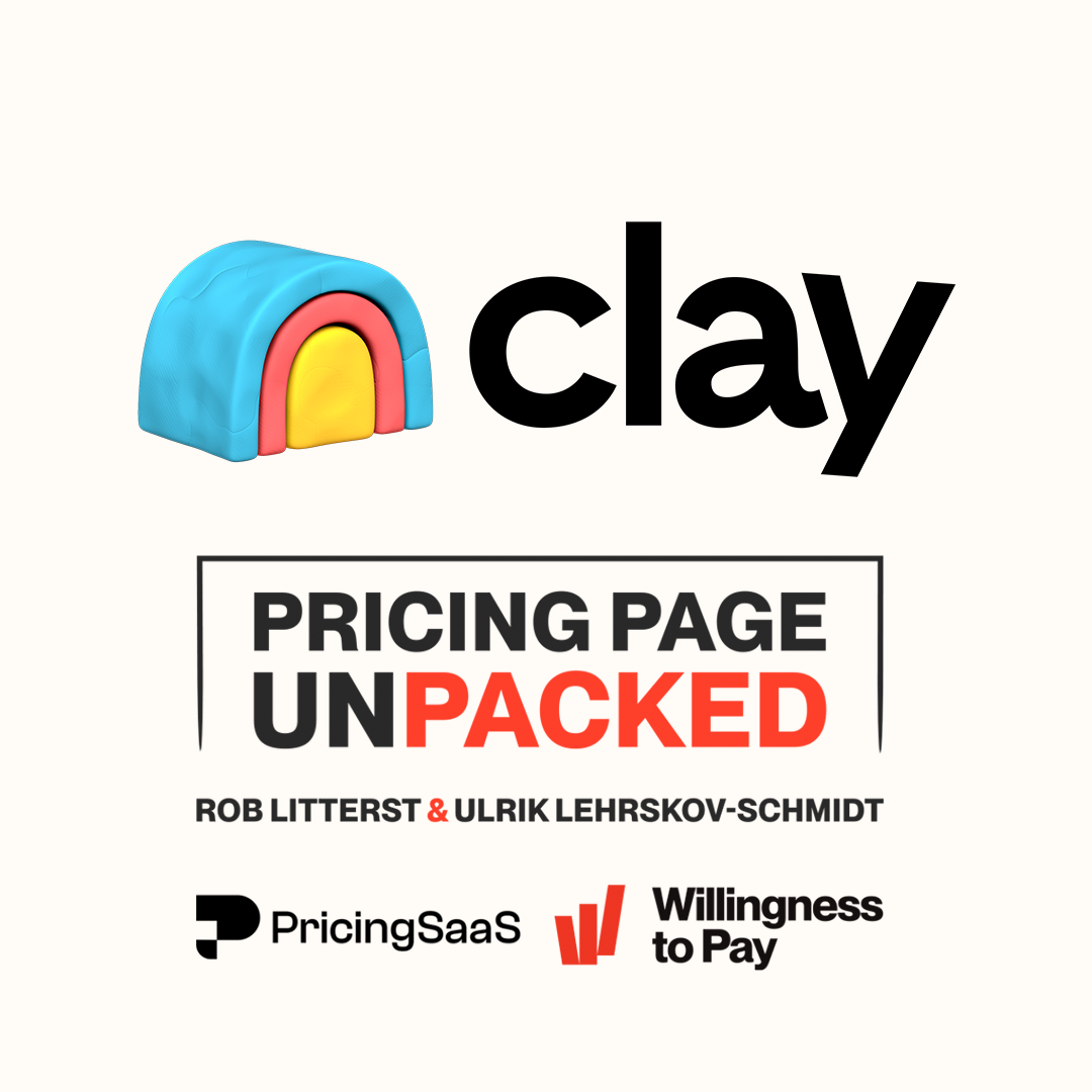  Pricing Page unPacked - CLAY: actions, data credits and rollovers.