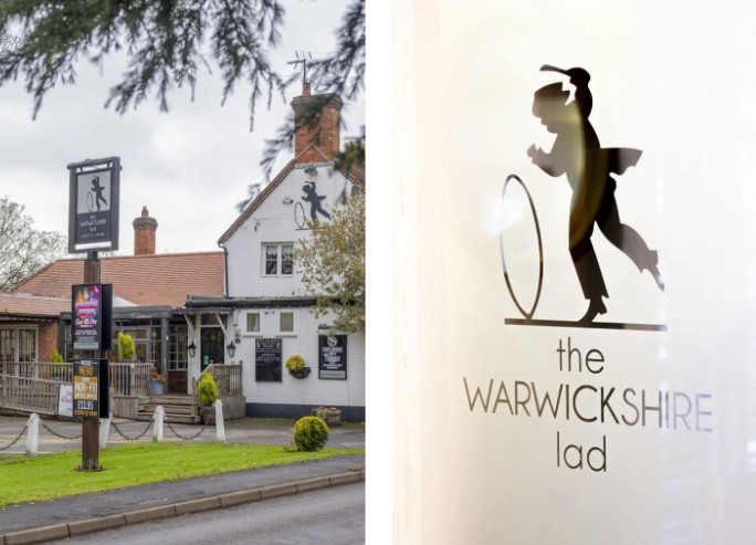 Picture of the Warwckshire Lad pub