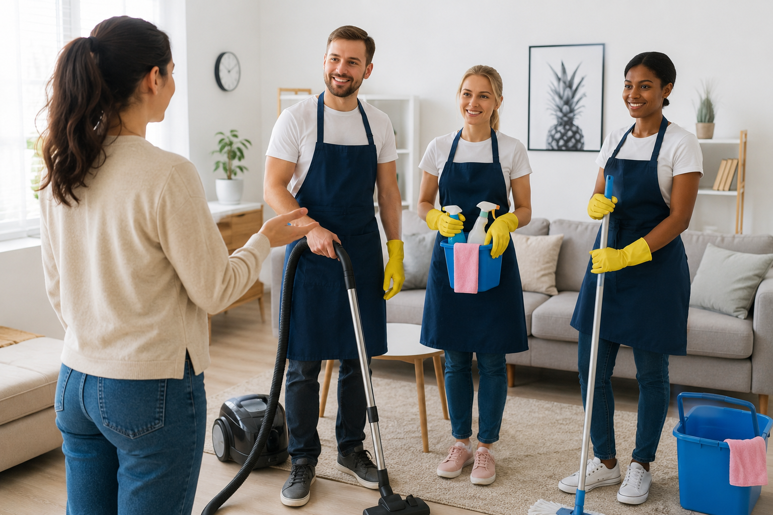 What to expect from a cleaning service