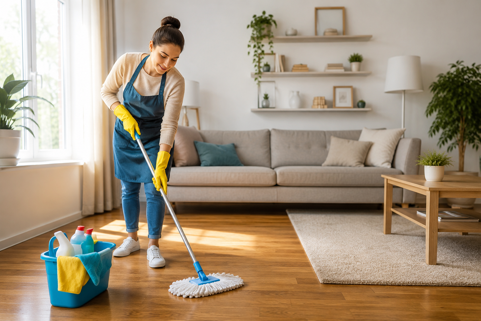 cleaning schedule for home