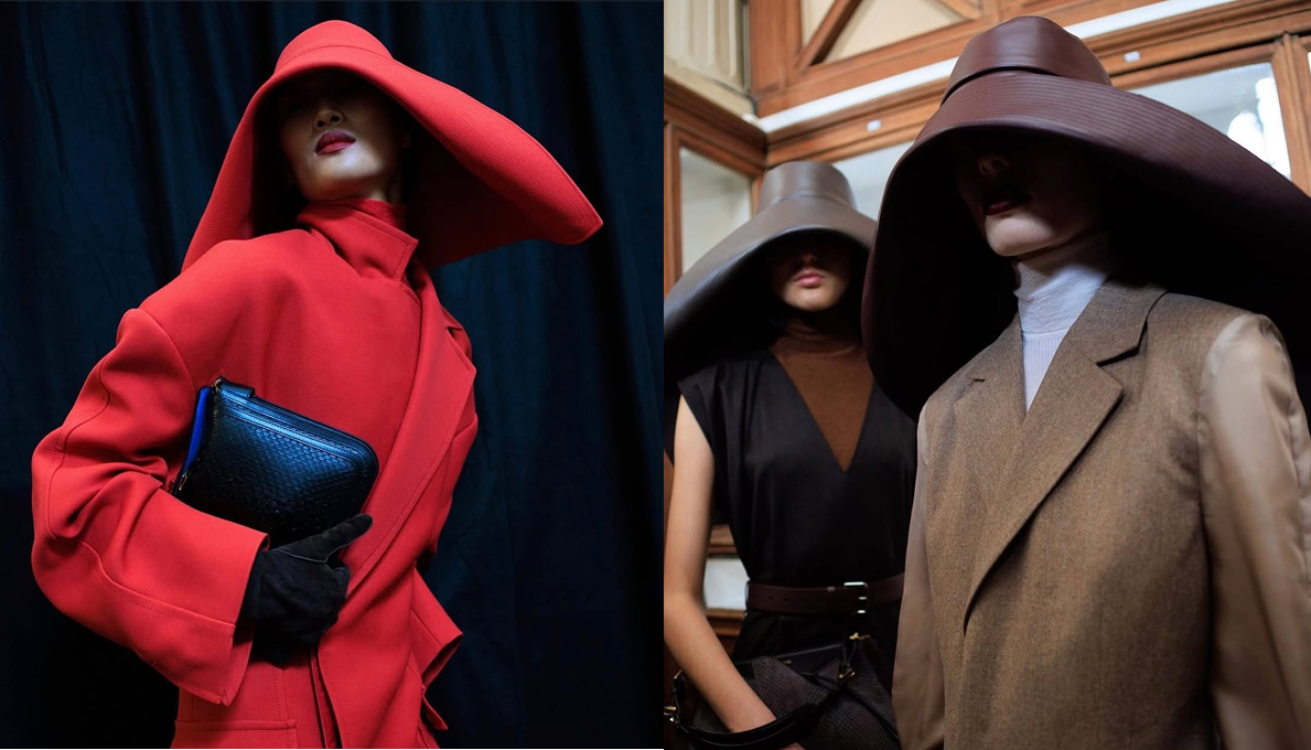 The mind behind fashion week’s most dramatic headpieces: Noel Stewart