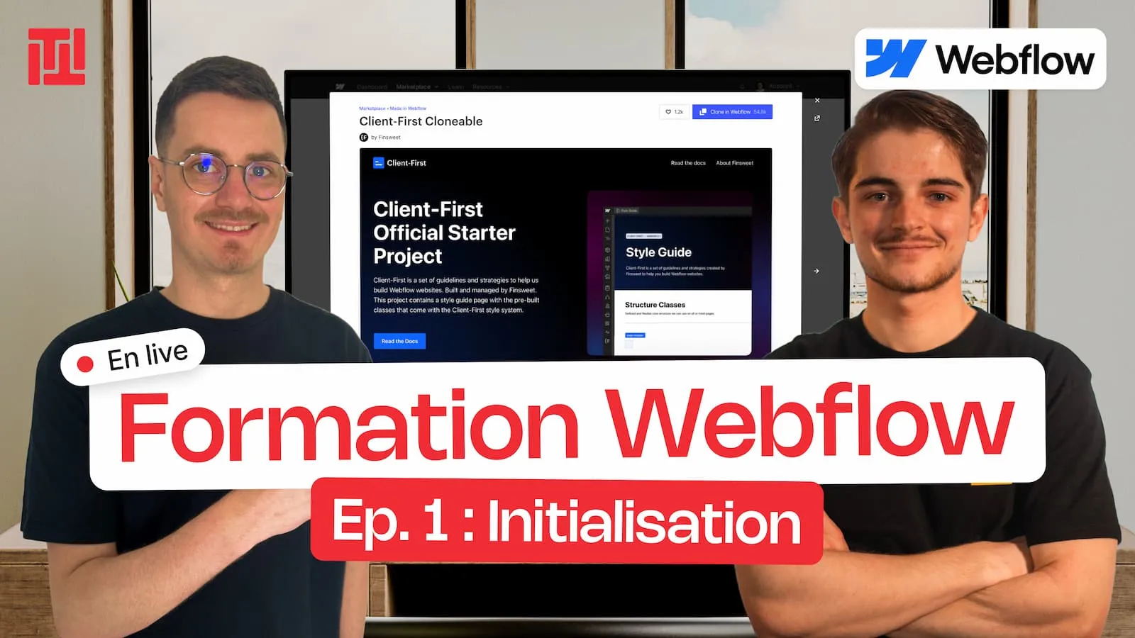 Formation Webflow Digidop - Épisode 1 : Initialisation