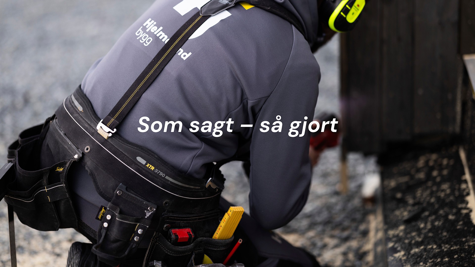 Merkeløfte for Hjelmeland bygg