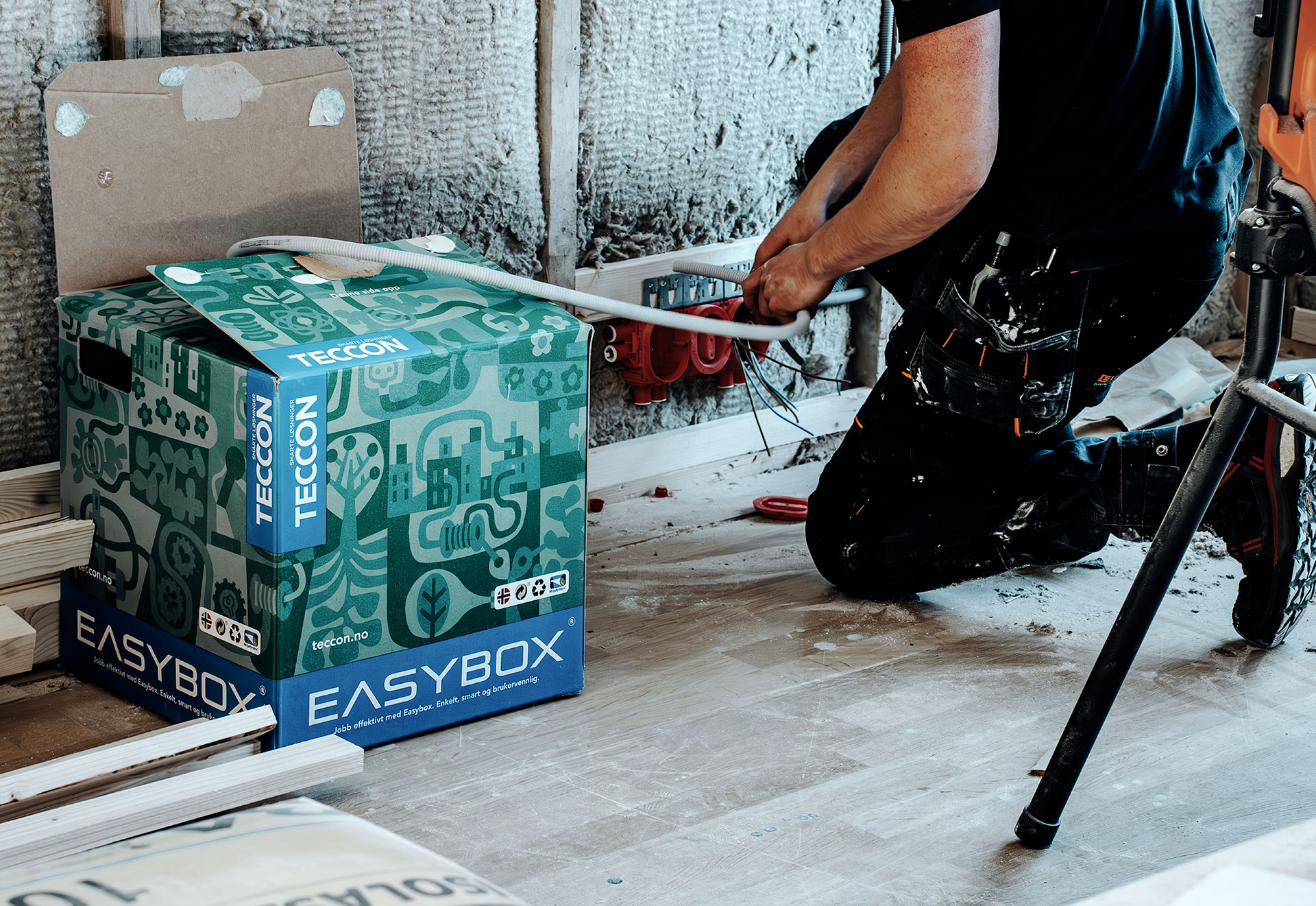 Jobb effektivt med Easybox! Emballasjedesign for TECCON.