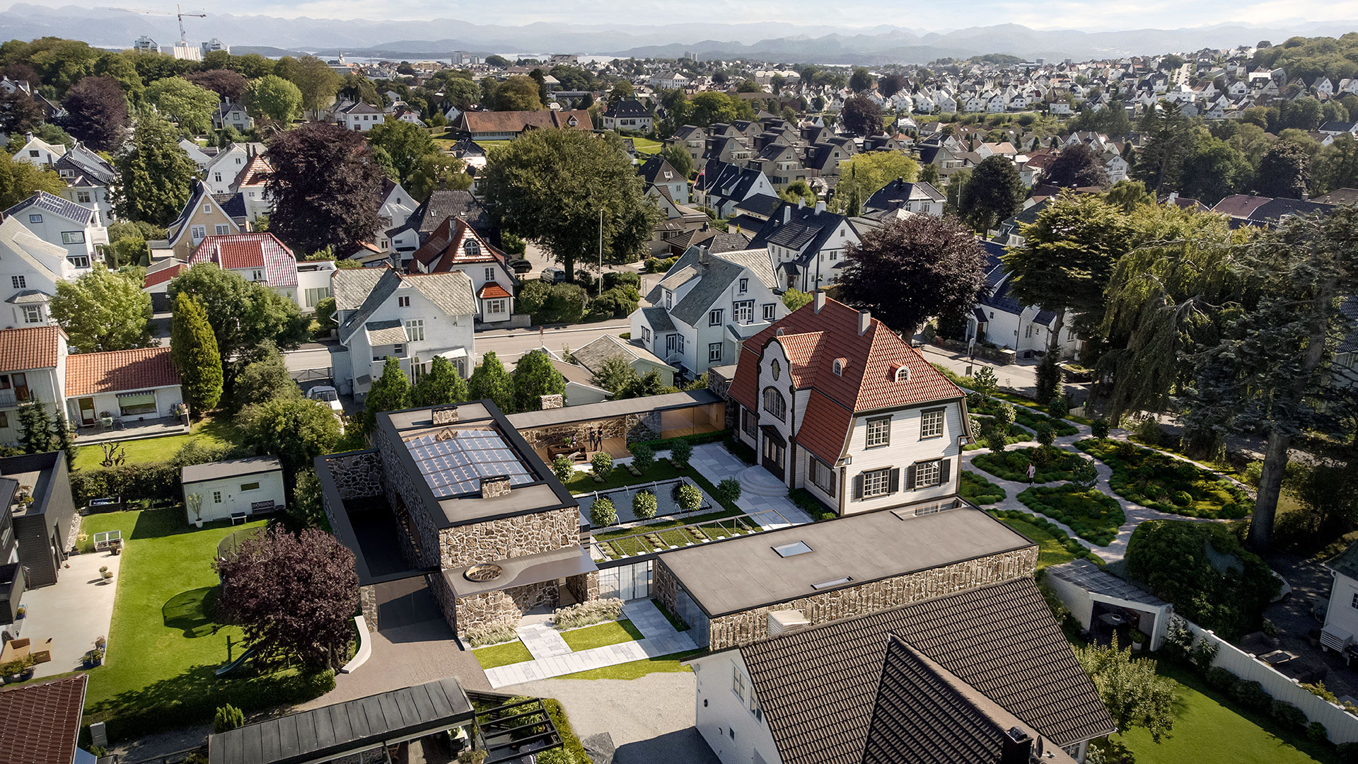 3D-illustrasjon for Eiganesveien 89