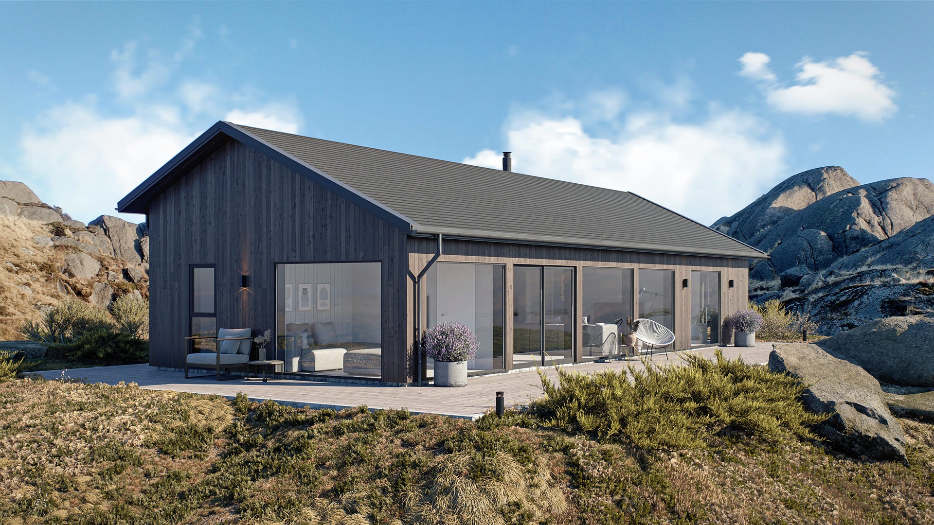 3D- visualisering, Sirevåg Sjøgrend