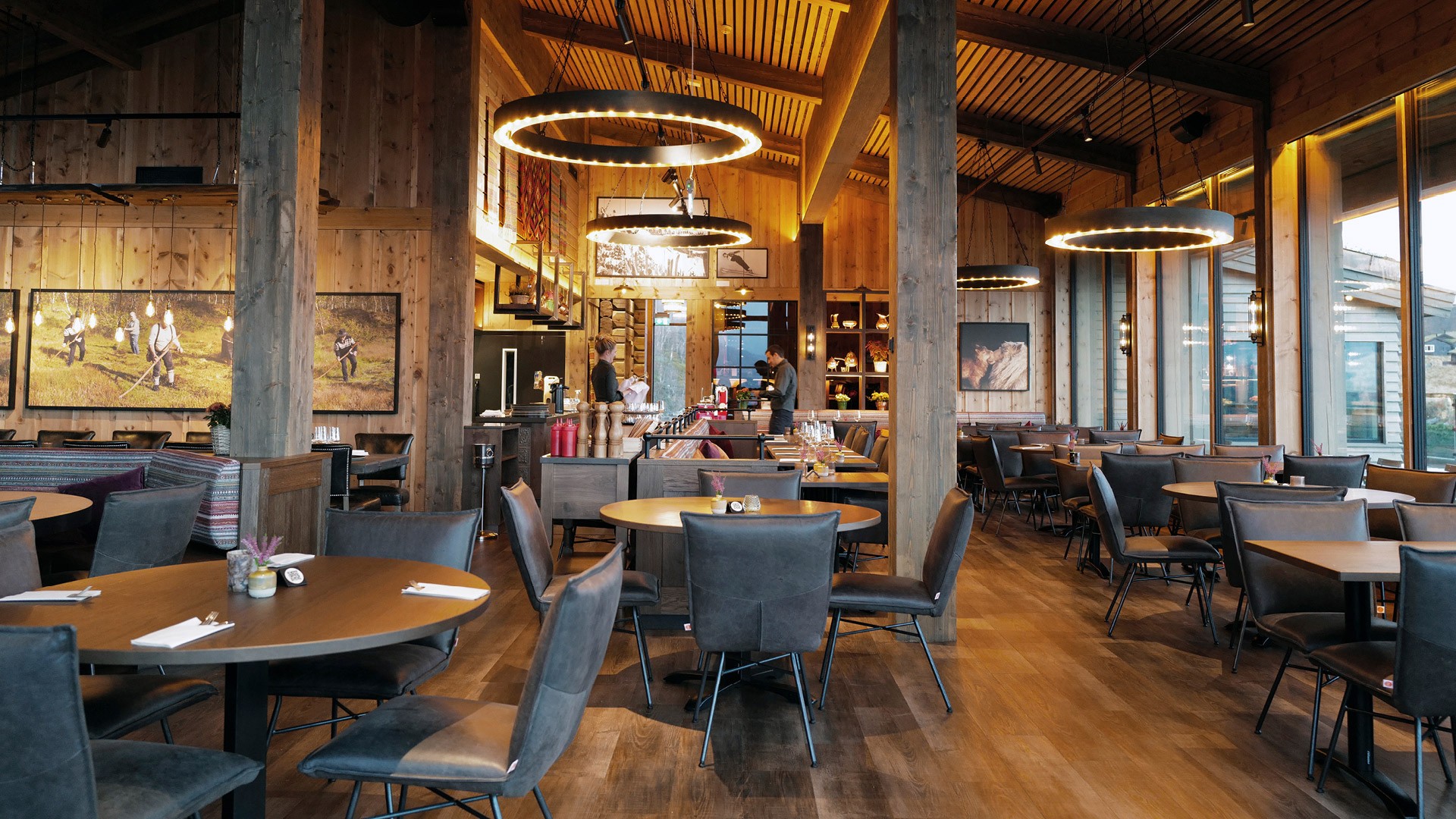 Interiør frå Slottet, Sirdal