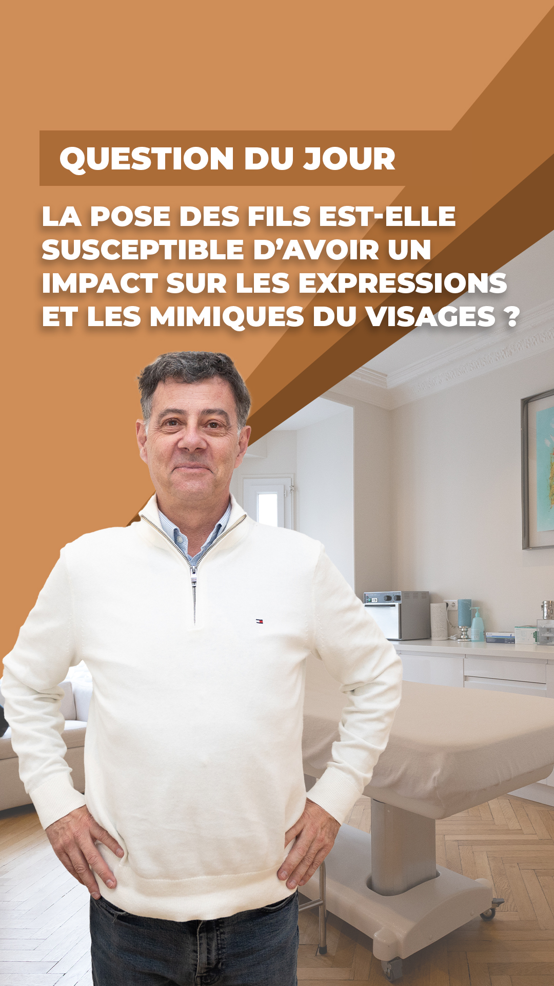 Fils tenseurs : est-ce que mon sourire ou mes expressions vont changer ?