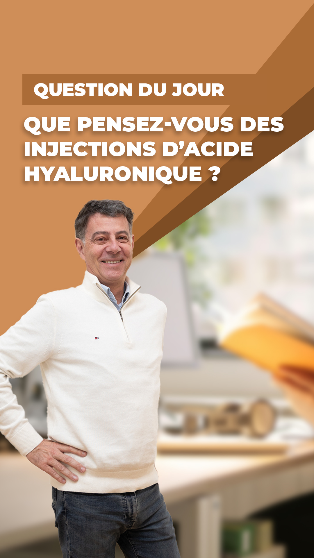 Acide hyaluronique : faut-il encore en injecter autant aujourd’hui ?