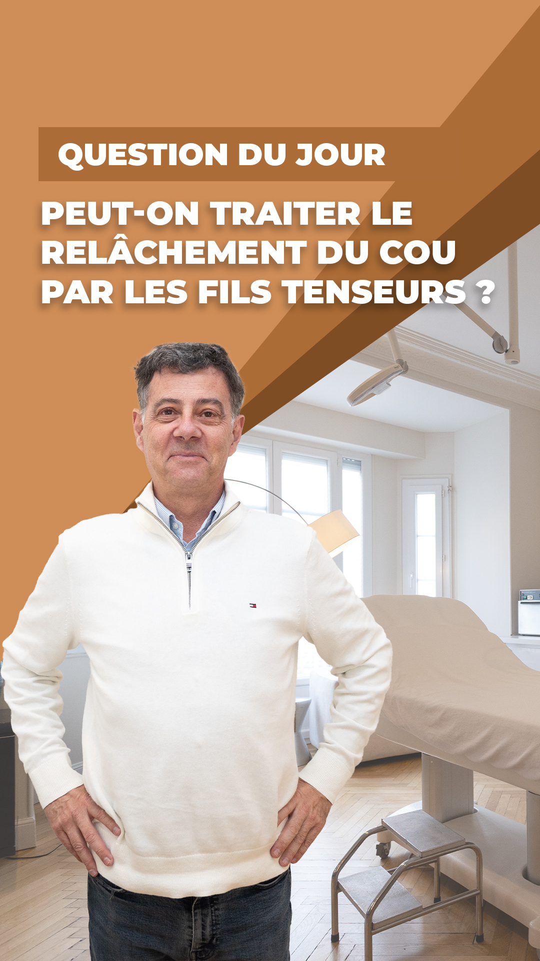 Peut-on traiter le relâchement du cou avec des fils tenseurs ?